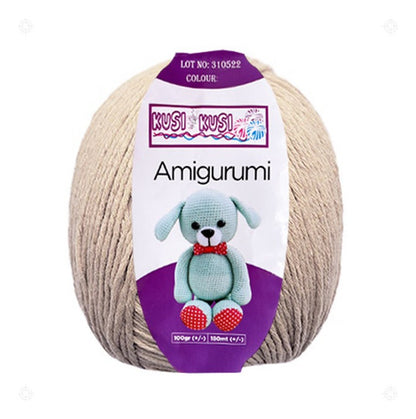 Madeja De Lana Amigurumi Algodon 100 Gramos X 180 Metros
