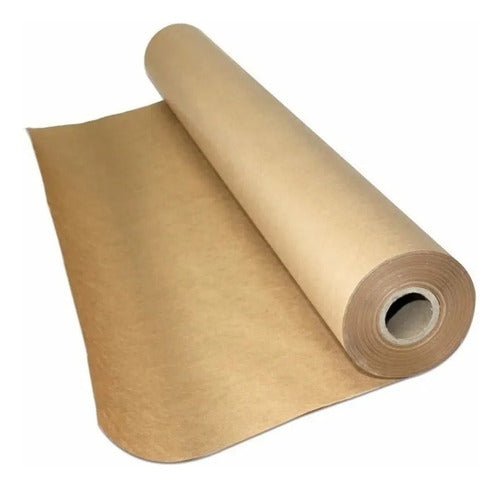 Papel Kraft Rollo Ancho 100cm X 200m 60gr Embalaje 40pulgada caky