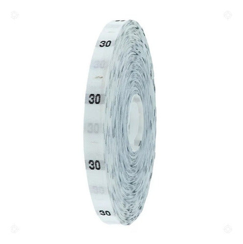 Talla Bordada Para Confeccion Ancho 12mm X 50metros