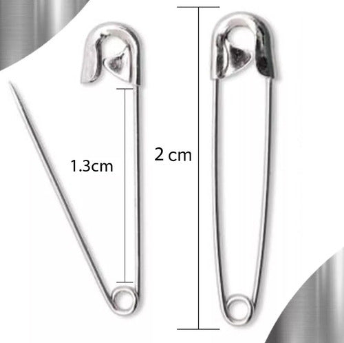 Gancho Nodriza Alfiler Seguridad 2cm N00 Etiquetas X 144 Und