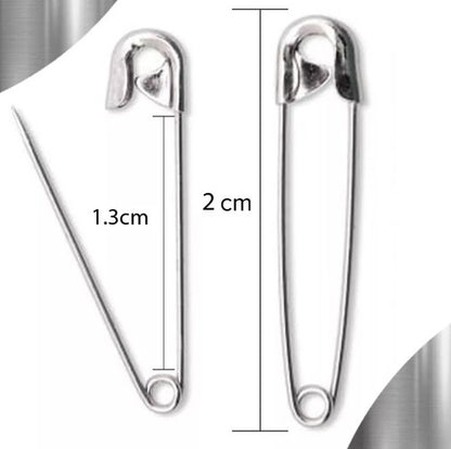 Gancho Nodriza Alfiler Seguridad 2cm N00 Etiquetas X 144 Und
