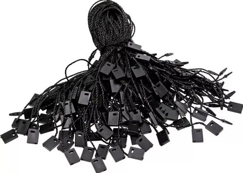 Precinto Manual Sello Prestigio Sujetador Cordon X1000 Und Negro