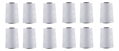 Hilo Importado Coser 100% Poliester 5000 Yardas  X 12 Unid
