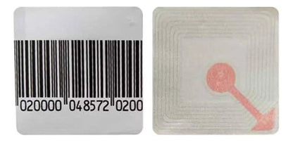 Etiqueta Adhesiva Antihurto Rf Para Ropa 3cm X 3cm 1000 Und