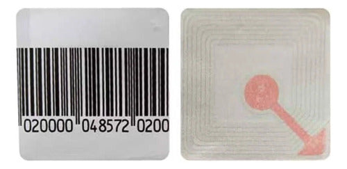 Etiqueta Adhesiva Antihurto Rf Para Ropa 3cm X 3cm 1000 Und