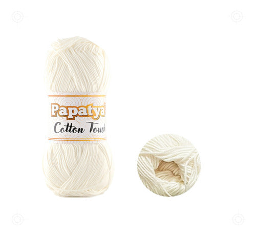 Lana Papatya Cotton Touch Algodon Tejido Ovillo 50g X 150mt