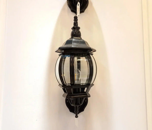 Lámpara De Pared Tipo Farol Para Exteriores Gran Tamaño Estructura