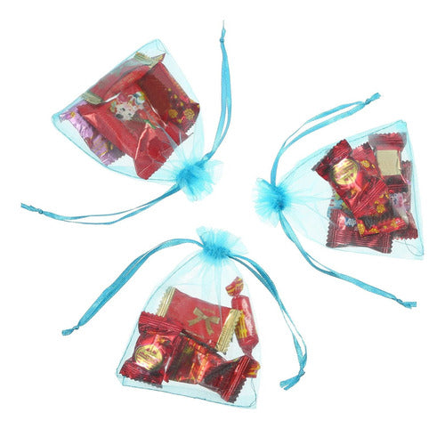 Bolsa De Organza 15cmx 20cm Paquete X 50und
