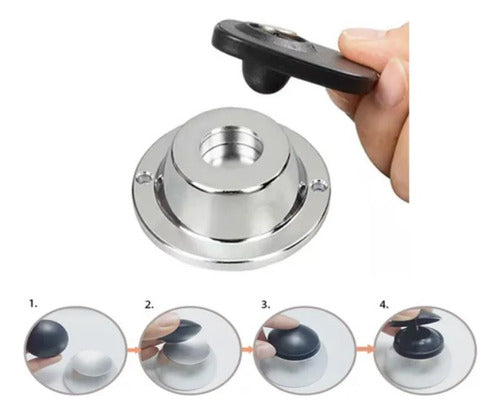Despinador Desactivador Magnetico Radiofrecuencia 6500 G/s Plateado