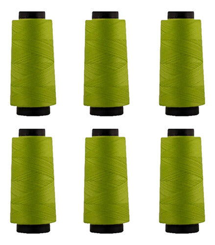 Hilo Importado Coser 100% Poliester 2000 Yardas  X 6 Unid