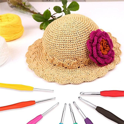 Kit De Agujas De Ganchillo Y Accesorios Para Tejer
