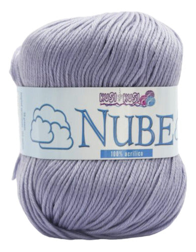 Lana Nube Acrilica Madeja De 50 Gramos 125 Metros