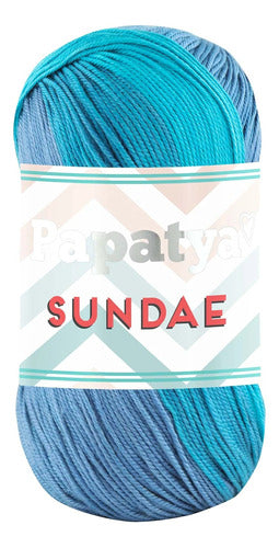 Lana Papatya Sundae 100% Acrilica Tejido Ovillo 100g X 320 Mt