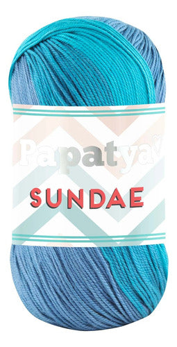 Lana Papatya Sundae 100% Acriica Tejido Ovillo 100g X 320 Mt