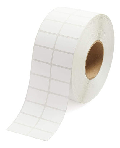 Rollo Etiquetas Adhesivas Rectangulares Impresora X6000 Unid rectangular