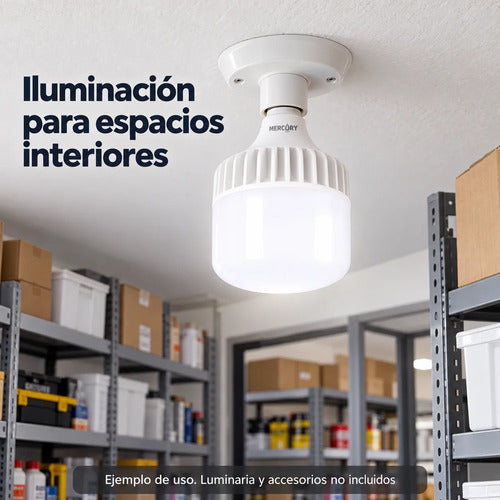 3 Bombillos Led 70 W Rosca E27 110 V 110v Blanco Cálido