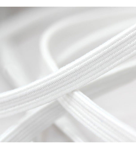 3 Unidades Elastico Resorte Caucho Trenzado 7mm X 10 Metros