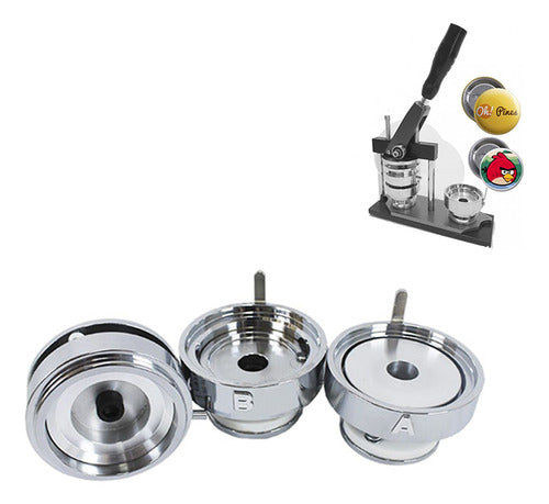 Troquel Para Botones Publicitarios Molde 7.5mm
