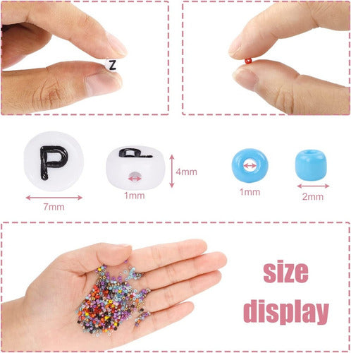 Kits Para Hacer Pulseras De Bricolaje Cuentas 35000 Piezas