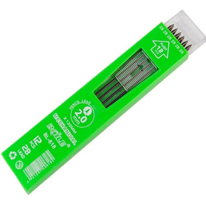 Repuesto Minas Para Portaminas 2.0mm Grafito Lápiz Gipao