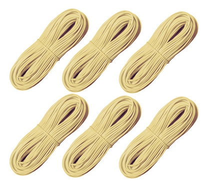 Madeja Mimbre Tubo Plastico Pvc Para Tejer 6 Und X 240m
