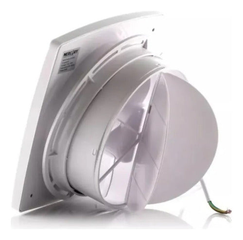 Extractor De Aire Para Baño O Cocina Con Rejilla 8 Pulgadas