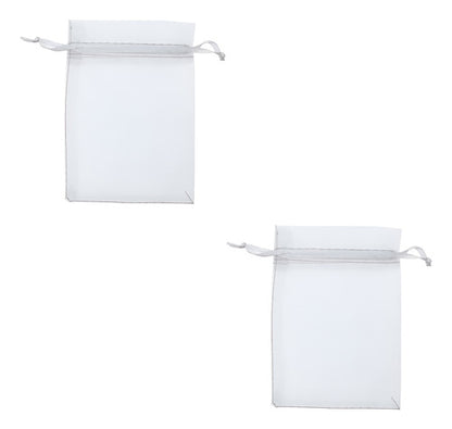Bolsa De Organza 12cmx 9cm Paquete X 100und