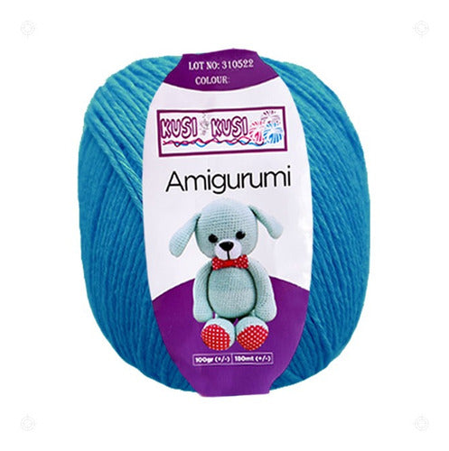 Madeja De Lana Amigurumi Algodon 100 Gramos X 180 Metros
