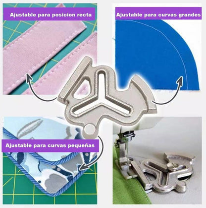 Guia Para Maquina De Coser 3 Costuras Tipo Flor De Ciruela
