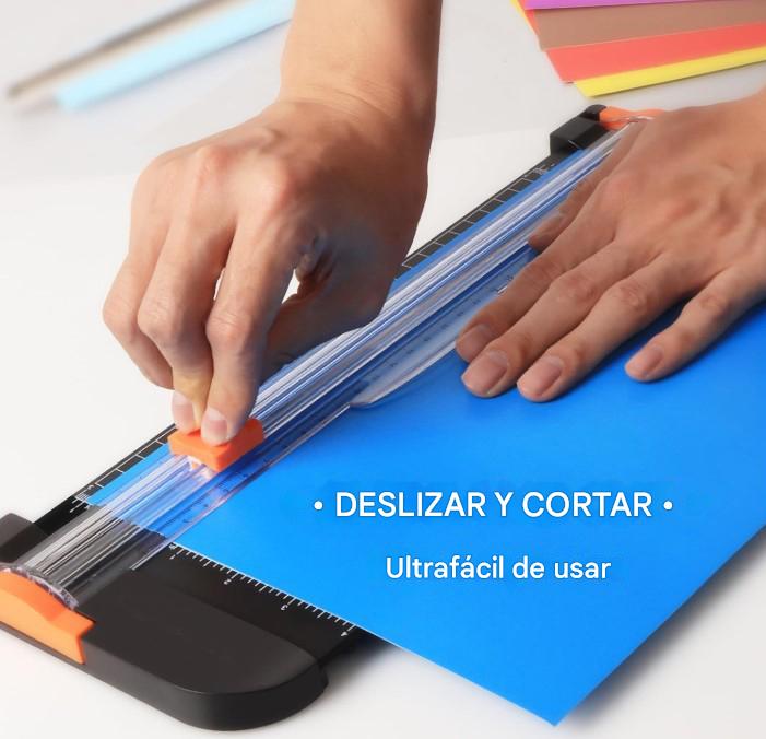 Guillotina Cortadora A4 Rotativa Precisa Y Portatil Escolar
