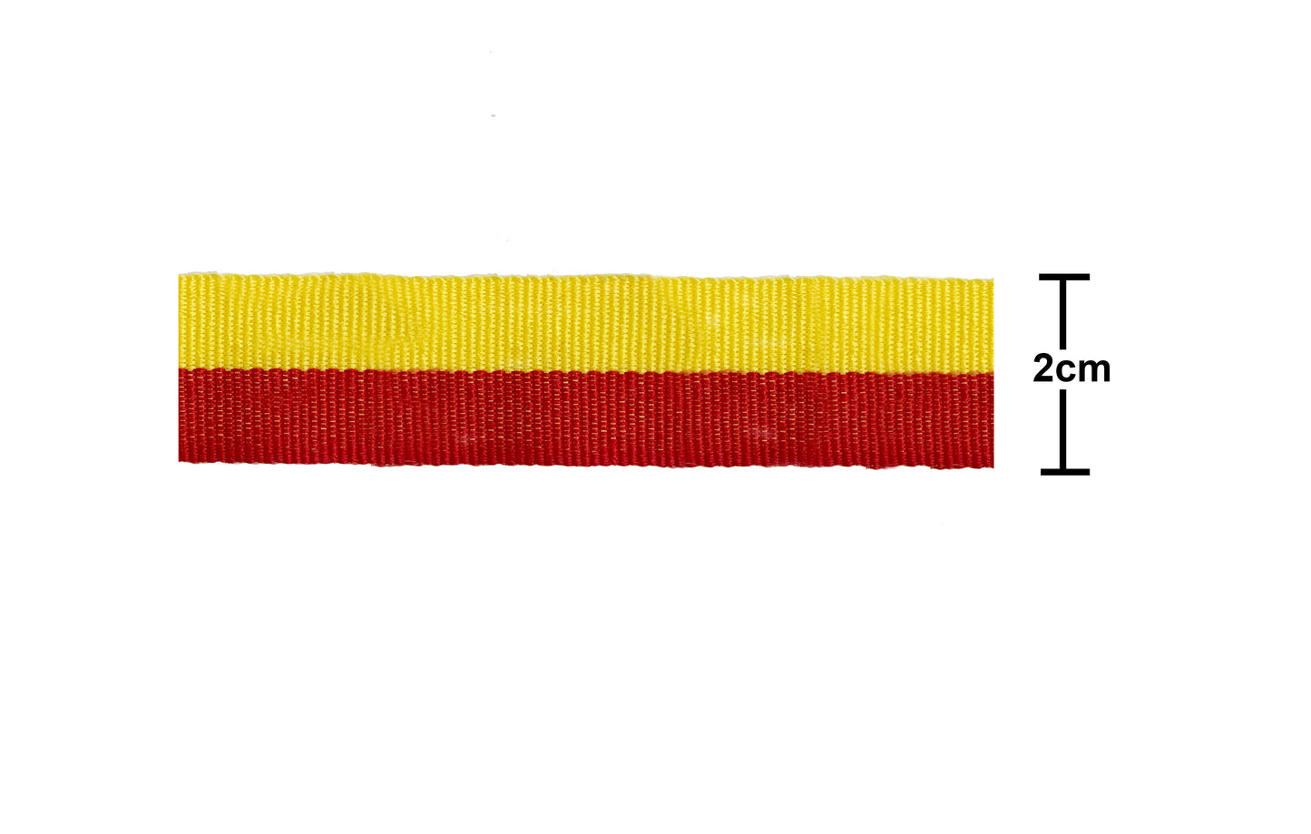 Cinta Bandera De Bogota Falla Poliéster 2cms X 25 Mts
