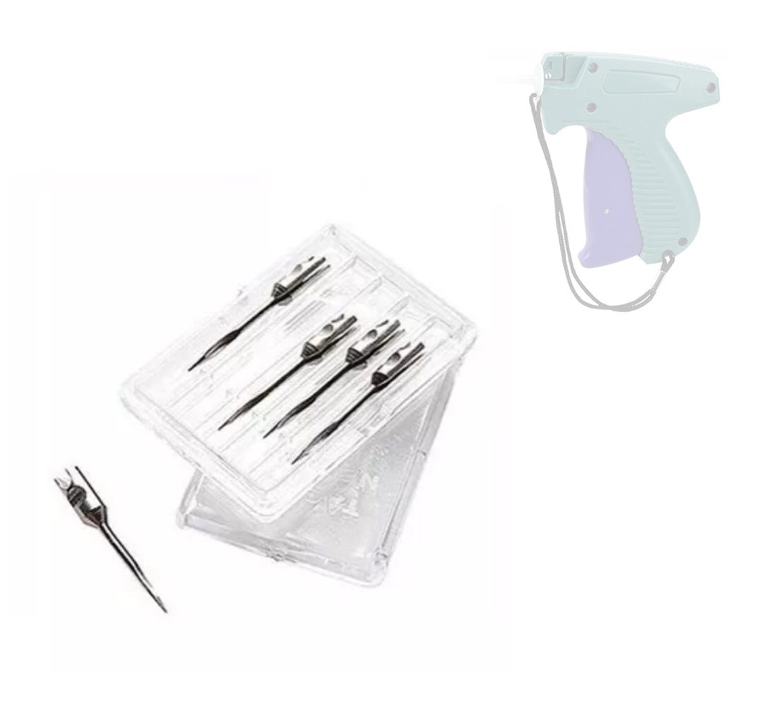 Caja 5 Agujas  Pistola De Plastiflechas Etiquetas