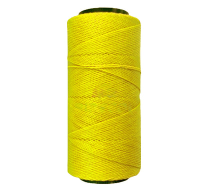 Hilo Encerado Para Cuero Y Manualidades Cono 100 Gr X 1 Und Amarillo