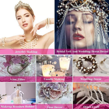 Perlas En Abs Para Pulseras Joyas Collares 8mm