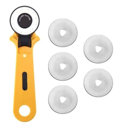 Cortador Tela Cutter Rotativo Tijera  45mm + Cuchillas