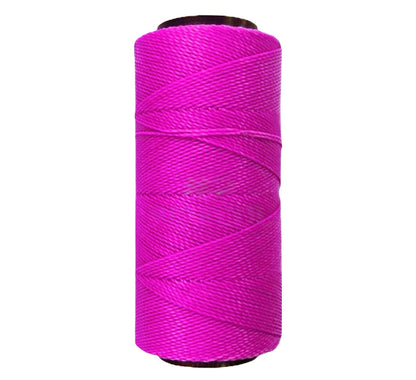 Hilo Encerado Para Cuero Y Manualidades Cono 100 Gr X 1 Und Fucsia