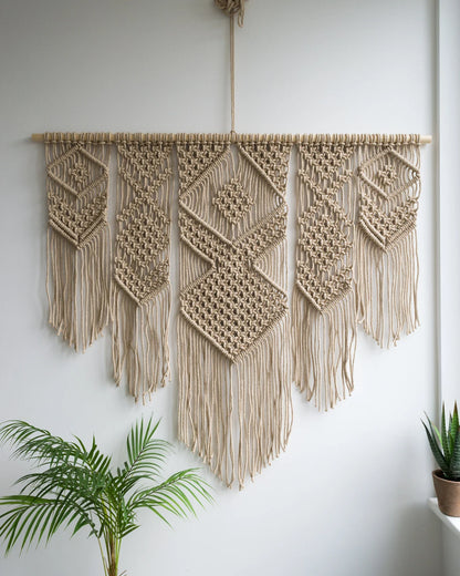 Macrame 9mm Hilo De Algodon Para Tejer 20 Metros