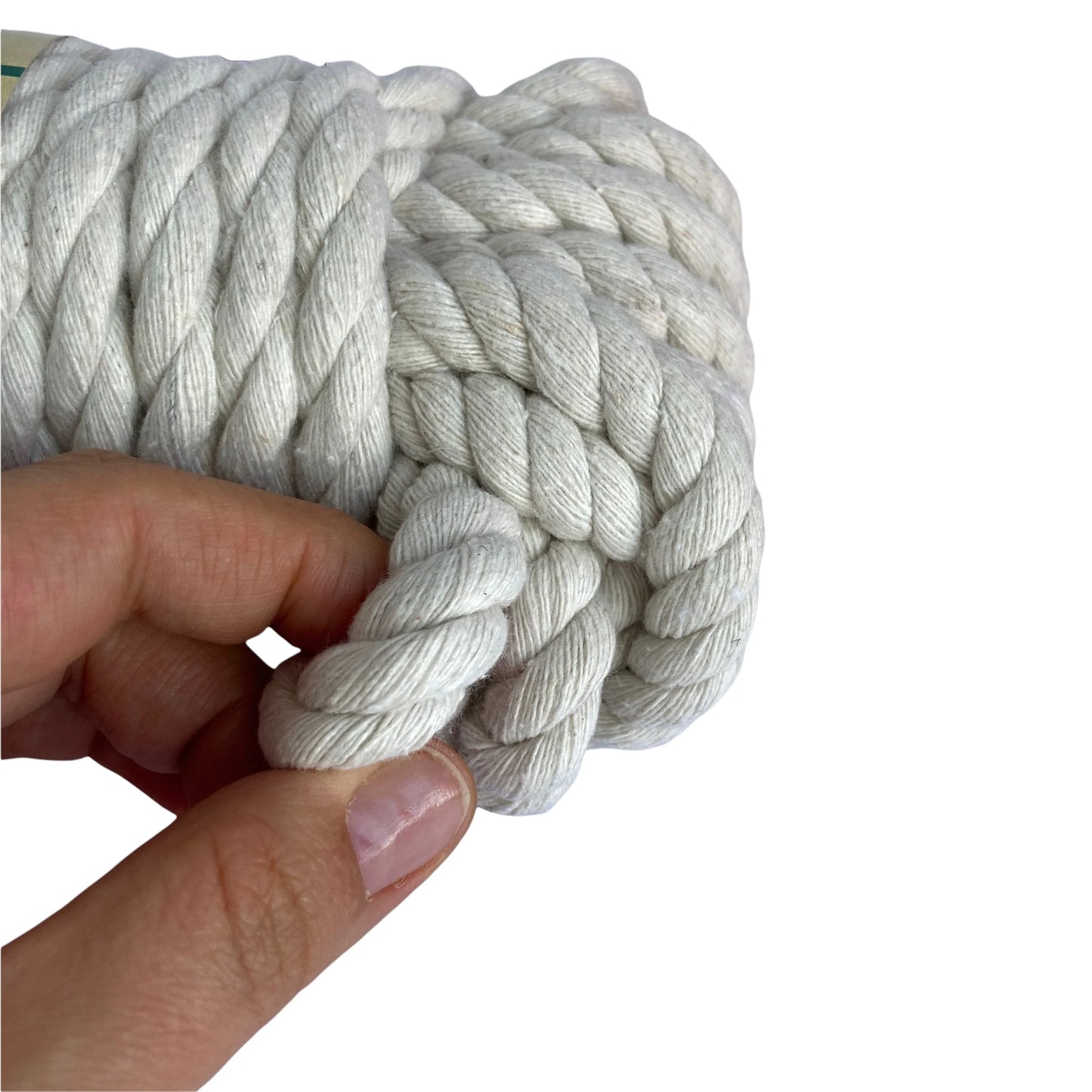 Macrame 9mm Hilo De Algodon Para Tejer 20 Metros