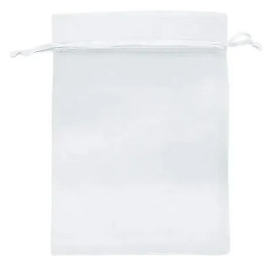 Bolsa De Organza 12cmx 9cm Paquete X 100und