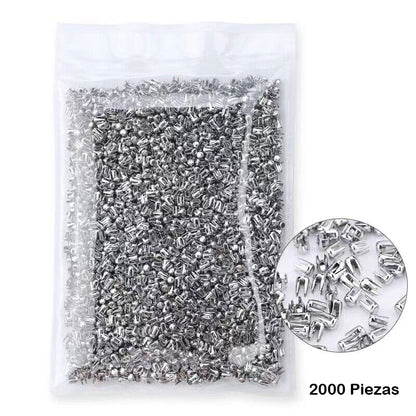 Perlas Para Maquina Remachadora 6mm X 4000 Unidades
