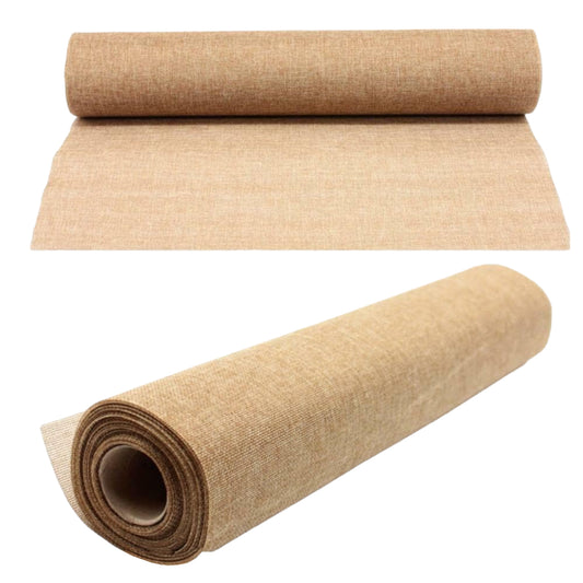 Tela De Yute Para Decoración Ancho 50cm X 10 Metros